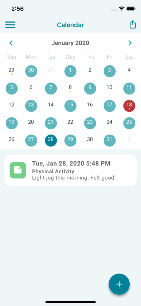 myWAPPS - Calendar View